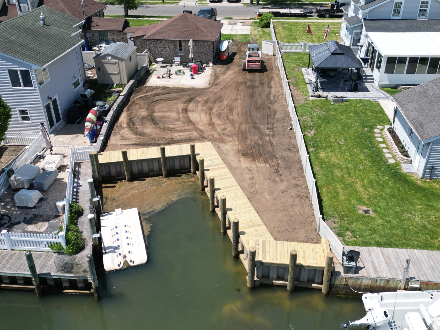 Pearce Boat Works marina facility